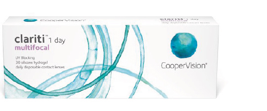 Clariti 1 day multifocal kontaktlinser fra Coopervision